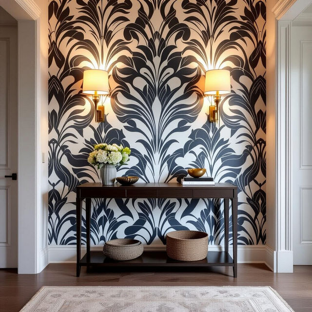 Wallpaper For Entryway gallery