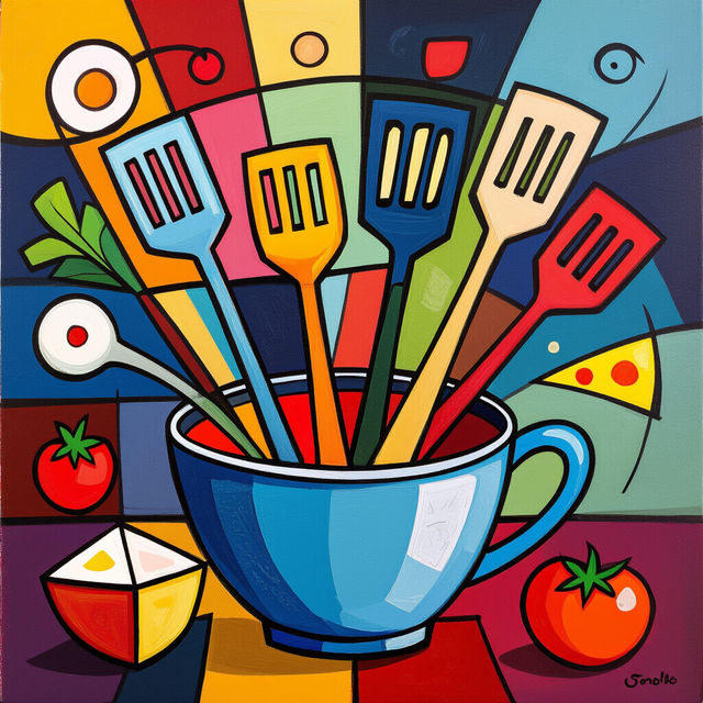 Kitchen Wall Art - Made With AI gallery