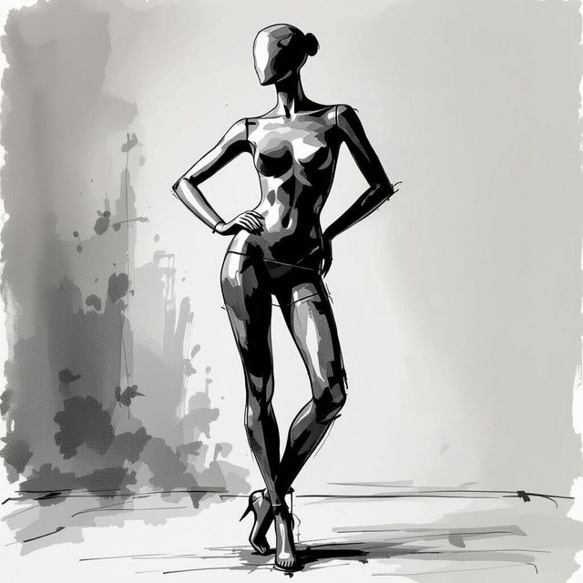 Drawing Mannequin Art gallery