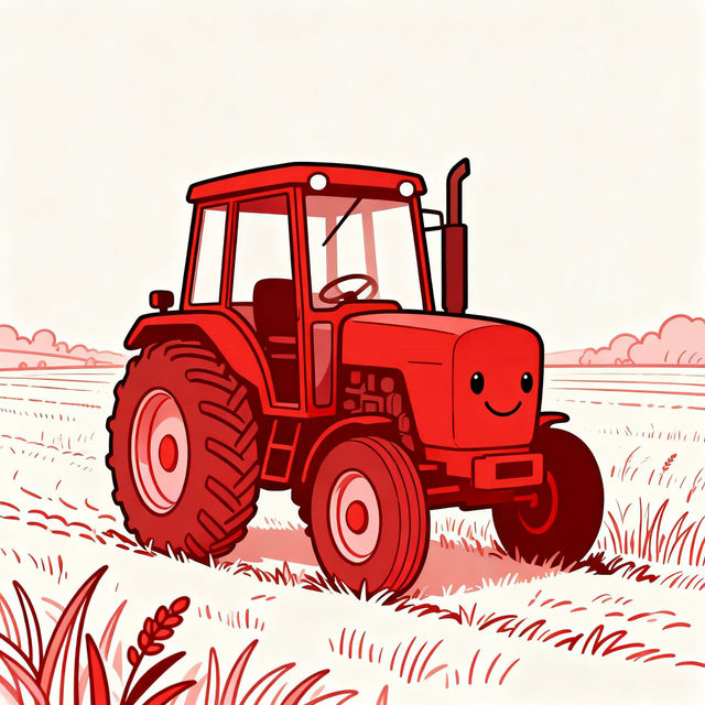 Easy Tractor Drawings - Made With AI gallery