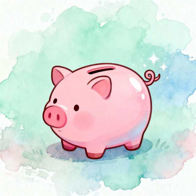 Piggy Bank Drawing gallery