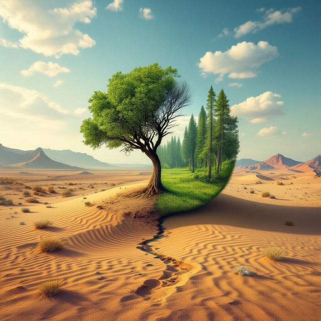 Images Of Change - AI Generated Transformations gallery