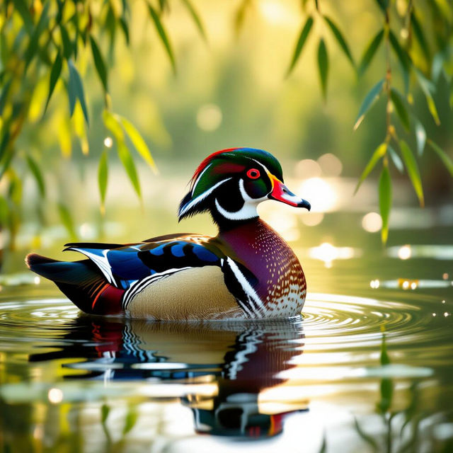 Wood Duck Pictures - AI Generated gallery