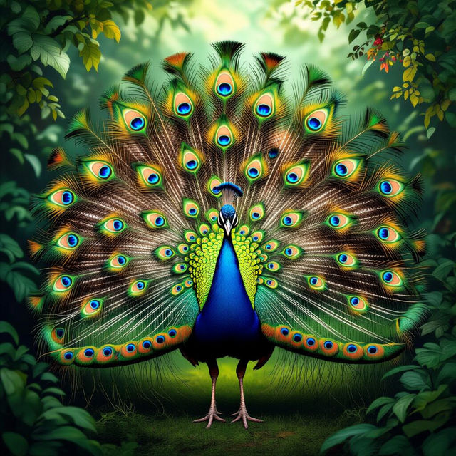 Peacock Art - Stunning AI Creations gallery