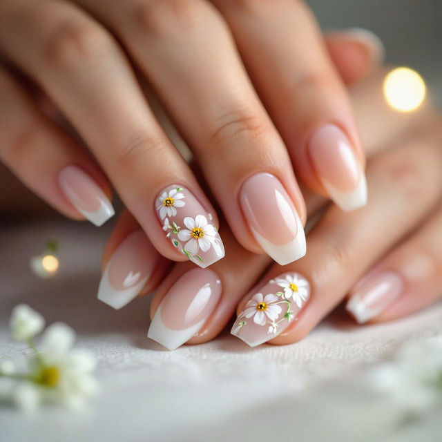 French Manicure Nail Art Designs gallery