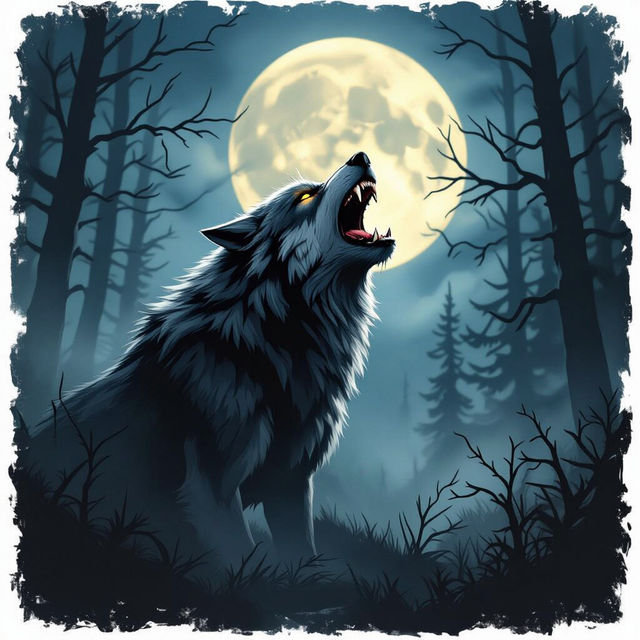 Explore AI-Generated Werewolf Art gallery