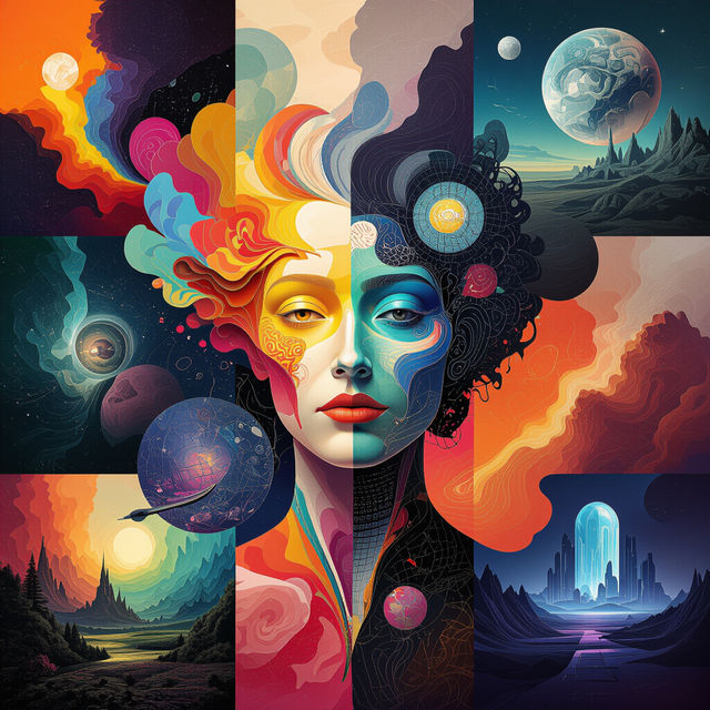 Variety Art Examples - Made With AI gallery