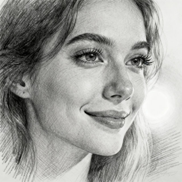 Woman Face Drawings - AI Generated Art gallery