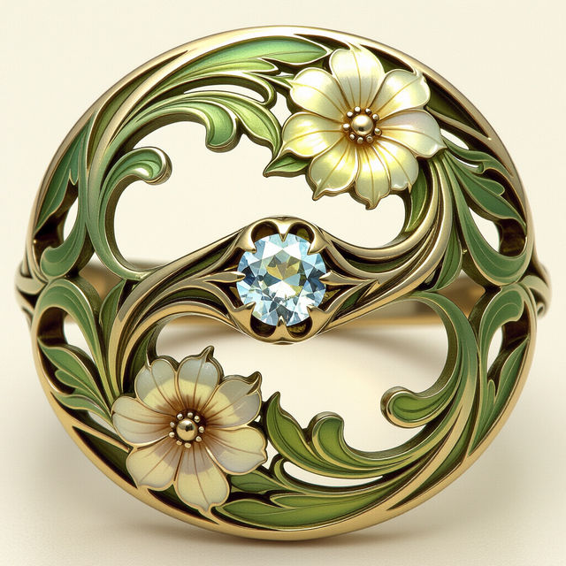 Art Nouveau Rings gallery