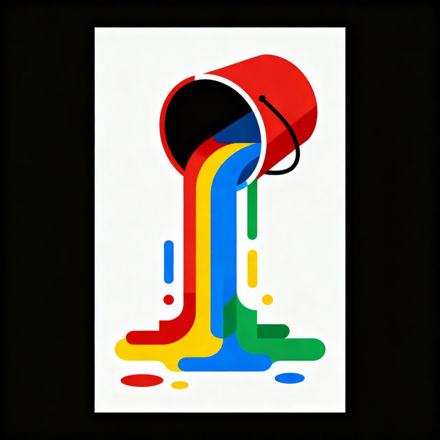 Paint Bucket Drawings - Made With AI gallery