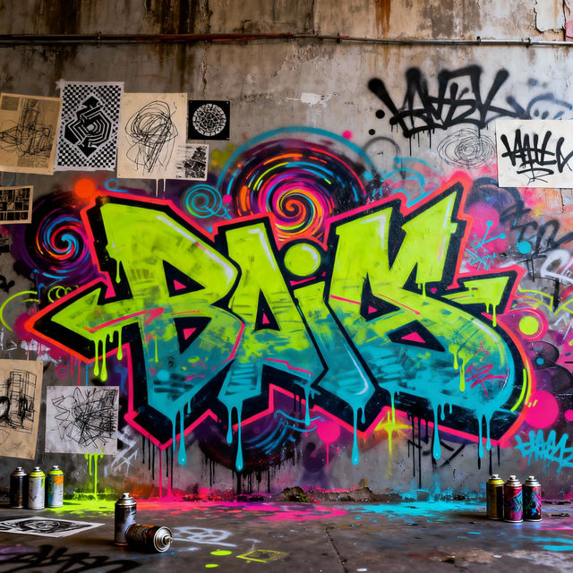 Trippy Easy Sketch Graffiti Art gallery