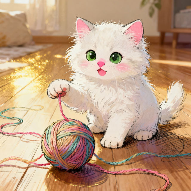 Cute Cat Pictures Drawing gallery