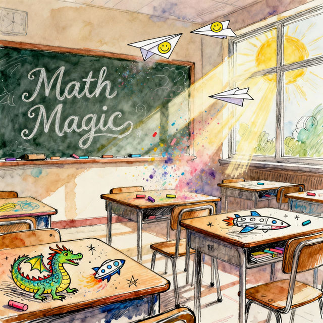 School Sketch Art - Made With AI gallery