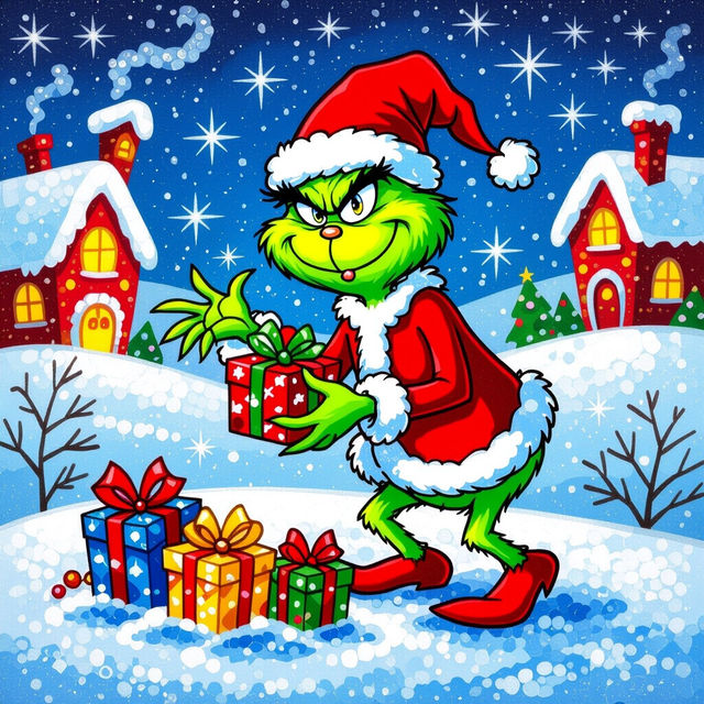 Grinch Diamond Art - Create Yours Now! gallery