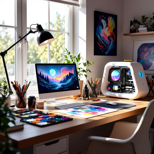 Art Desks - Made With AI gallery