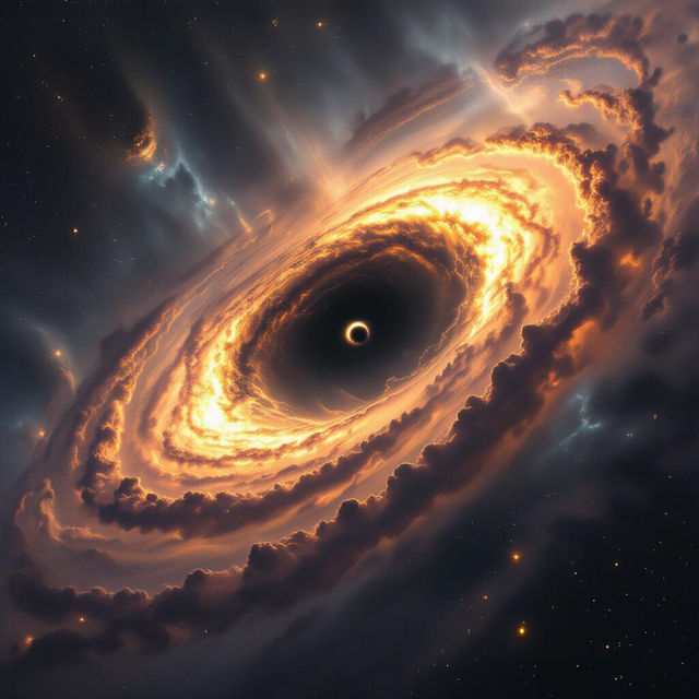 Blackhole Drawings - AI Generated Art gallery