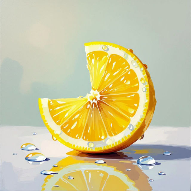 Lemon Wall Art - Vibrant AI Creations gallery
