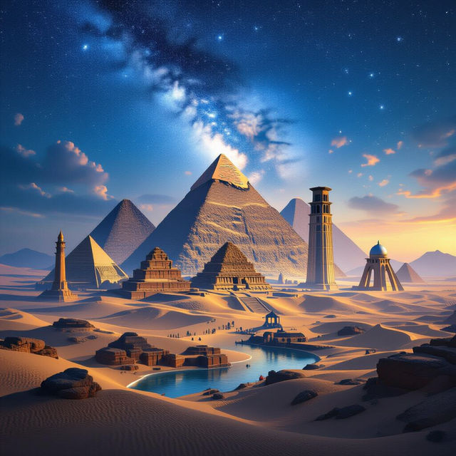 New Seven Wonders Of The World Images - AI Generated gallery