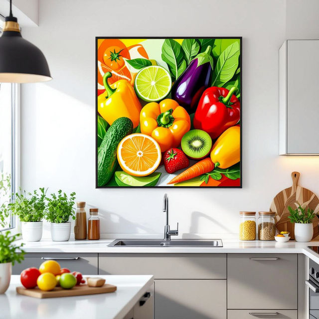 AI-Generated Kitchen Art gallery
