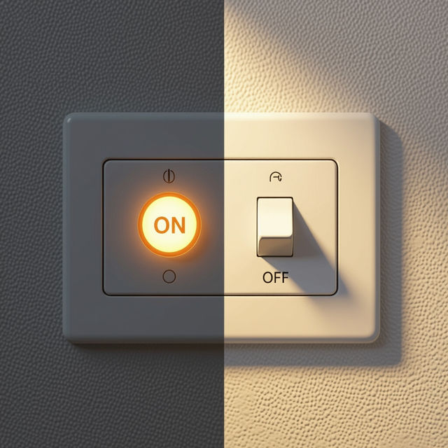 Light Switch Wallpaper On And Off gallery