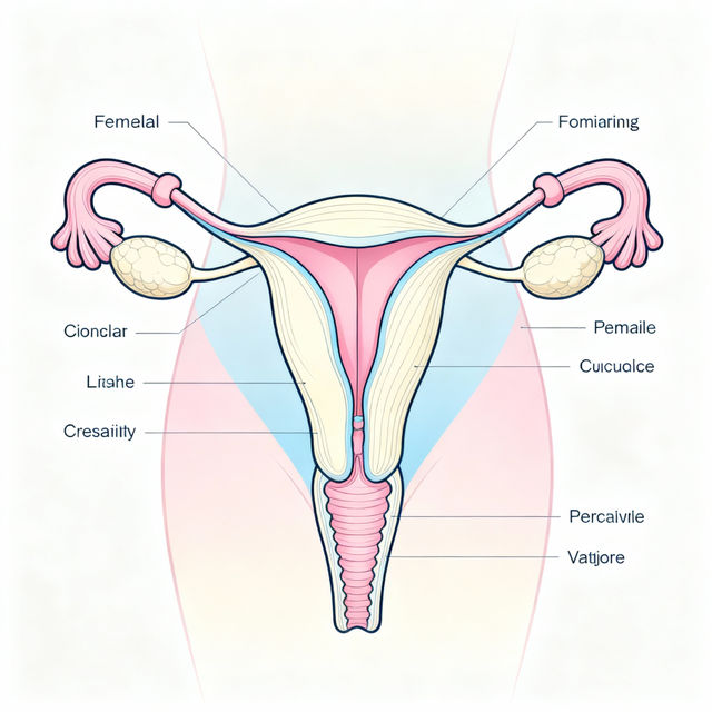 Female Reproductive System Drawings gallery