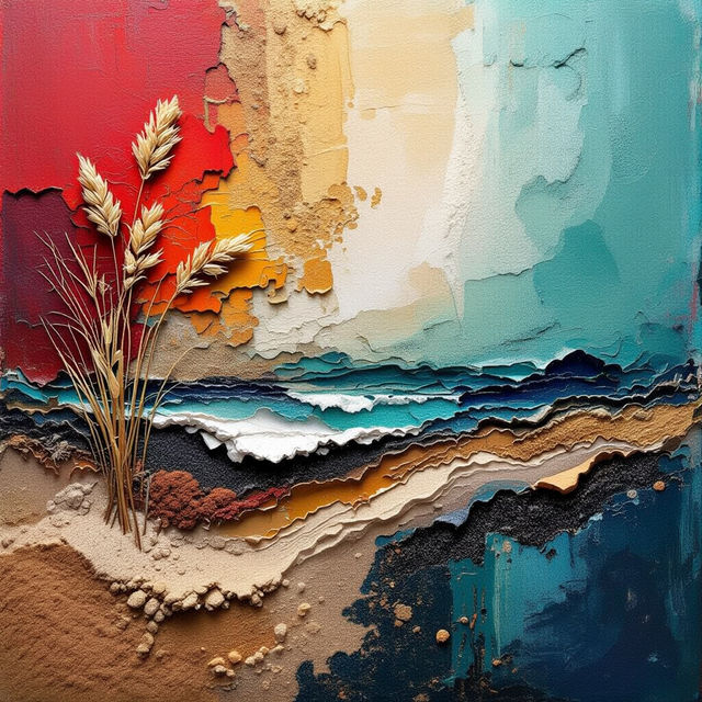 Visual Texture In Art - AI Generated gallery