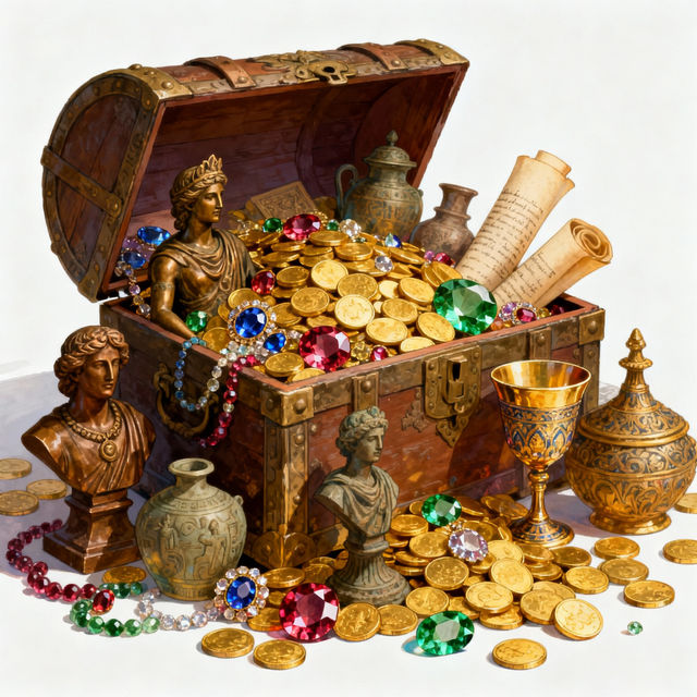 Treasure Chest Clip Art gallery