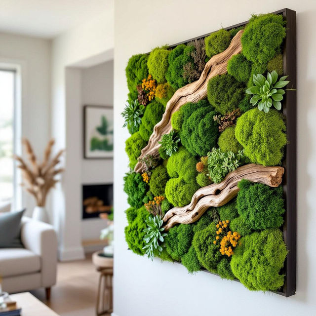 DIY Moss Wall Art gallery