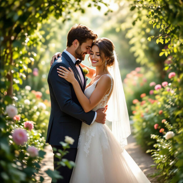 Bride and Groom Pictures - AI Generated gallery