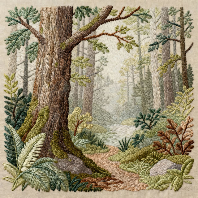 Needle Drawings - AI Generated Art gallery