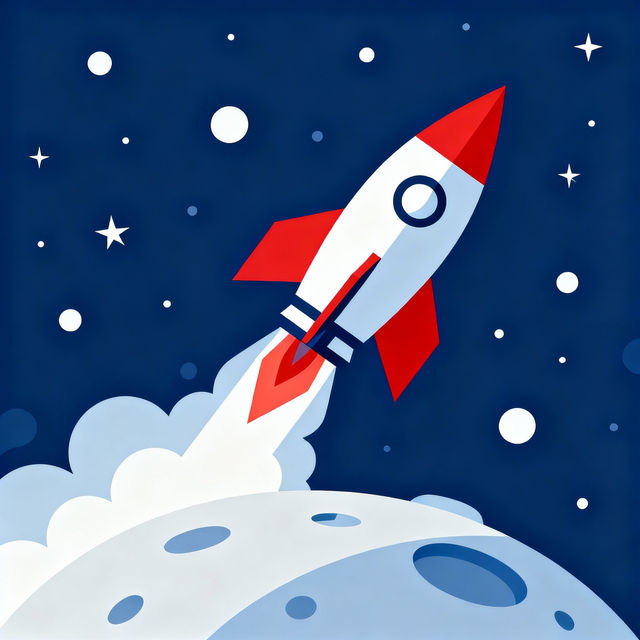 Easy Rocket Drawing gallery