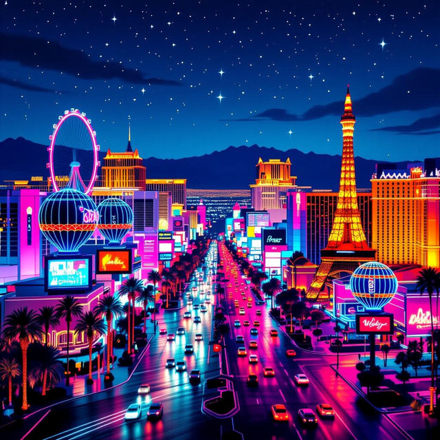 Las Vegas Art - AI Generated gallery