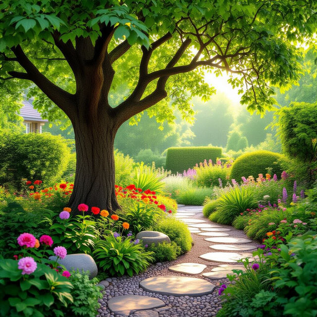 Landscaping Ideas Around Trees gallery