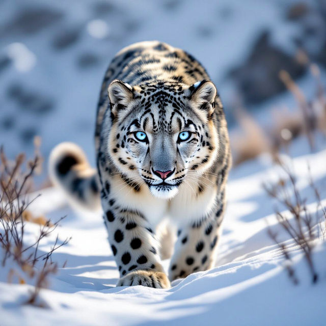 Snow Leopard Images - AI Generated gallery