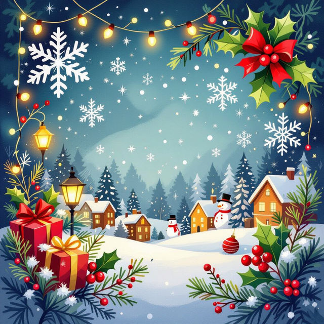 Holiday Greetings Images - Made With AI gallery