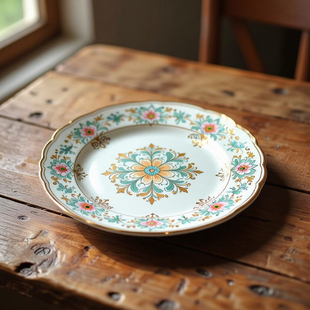 AI-Generated Plate Art gallery