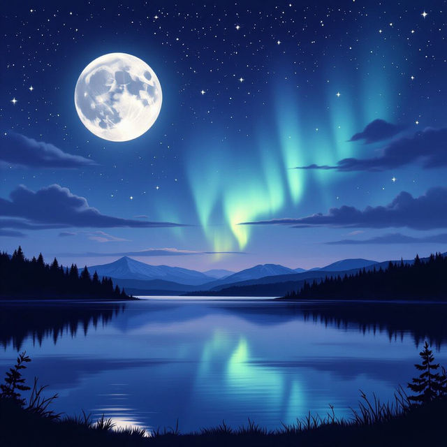 Nighttime Wallpapers - Made With AI gallery