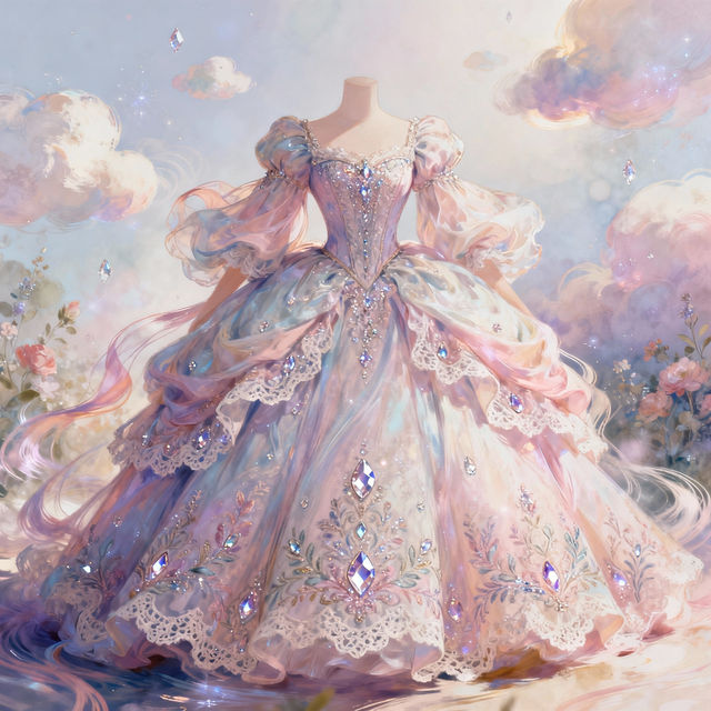 Princess Dress Drawing gallery