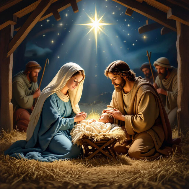 Nativity Pictures - AI Generated gallery