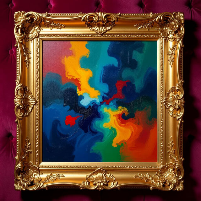 Gold Picture Frames - AI Generated gallery