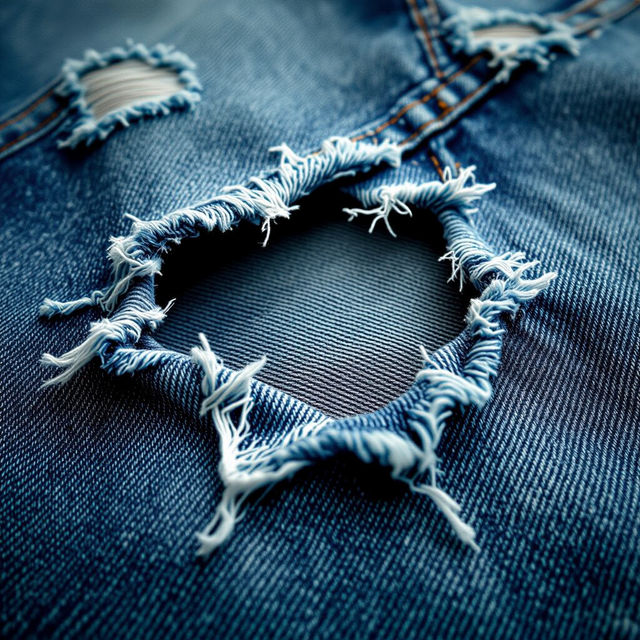 Denim Tear Wallpaper - AI Generated gallery