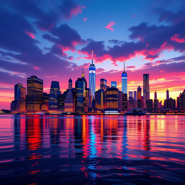NYC Skyline Wallpapers - Made With AI gallery
