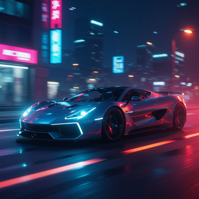 A Picture Of A Car - Generated By AI gallery