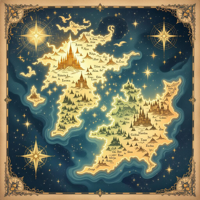 Map Art - Discover AI-Generated Worlds gallery
