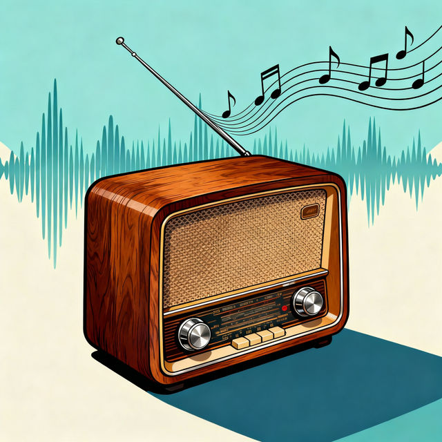 Radio Clip Art gallery