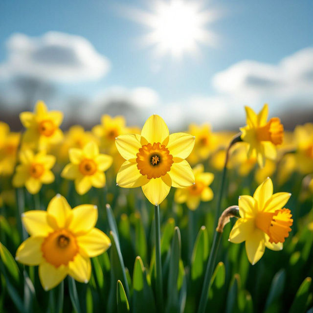 Daffodil Pictures - Created With AI gallery