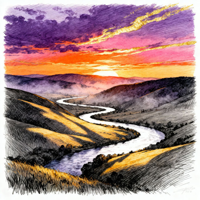 Drawings Of Landscapes gallery