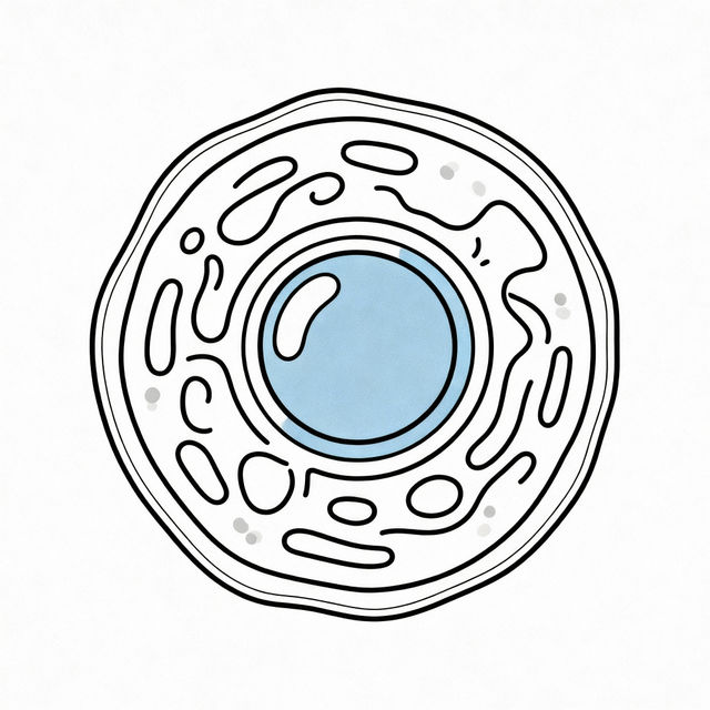 Simple Cell Drawings - Made With AI gallery