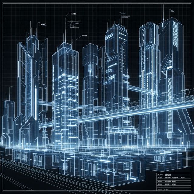 AI Architecture Drawing Gallery gallery