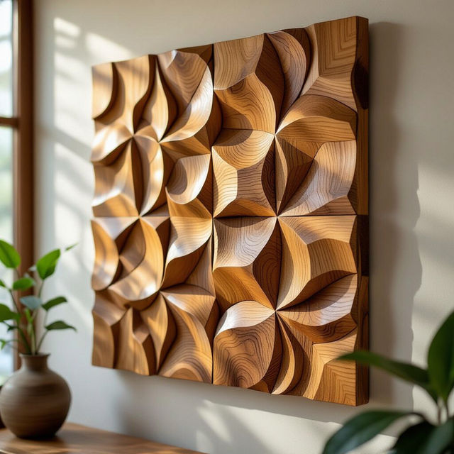 Wall Art Wood - AI Generated gallery